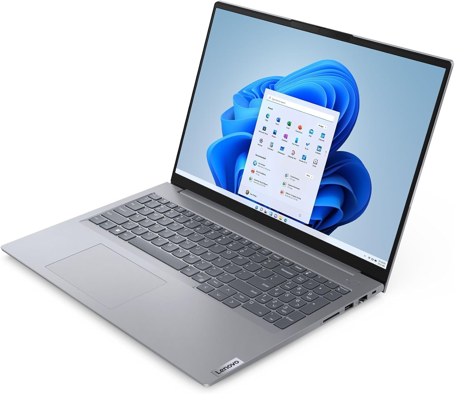 Lenovo Thinkbook 16 G6 16" FHD+ Laptop Computer, AMD 8-Core Ryzen 7 7730U (Beat I7-1360P), 32GB DDR4 RAM, 1TB Pcie SSD, Wifi 6, Bluetooth 5.3, Type-C 3.2, Fingerprint Reader, Windows 11 Pro, AZ-XUT image number 6