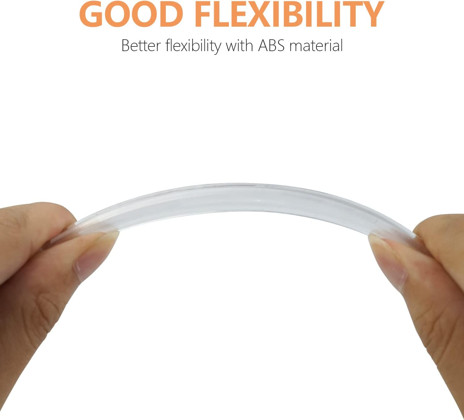 TORMEN Car Side Door Guard Edge Protector Universal Auto Door Side Edge Protection for Most Car (8 Pcs Set- Transparent image number 5