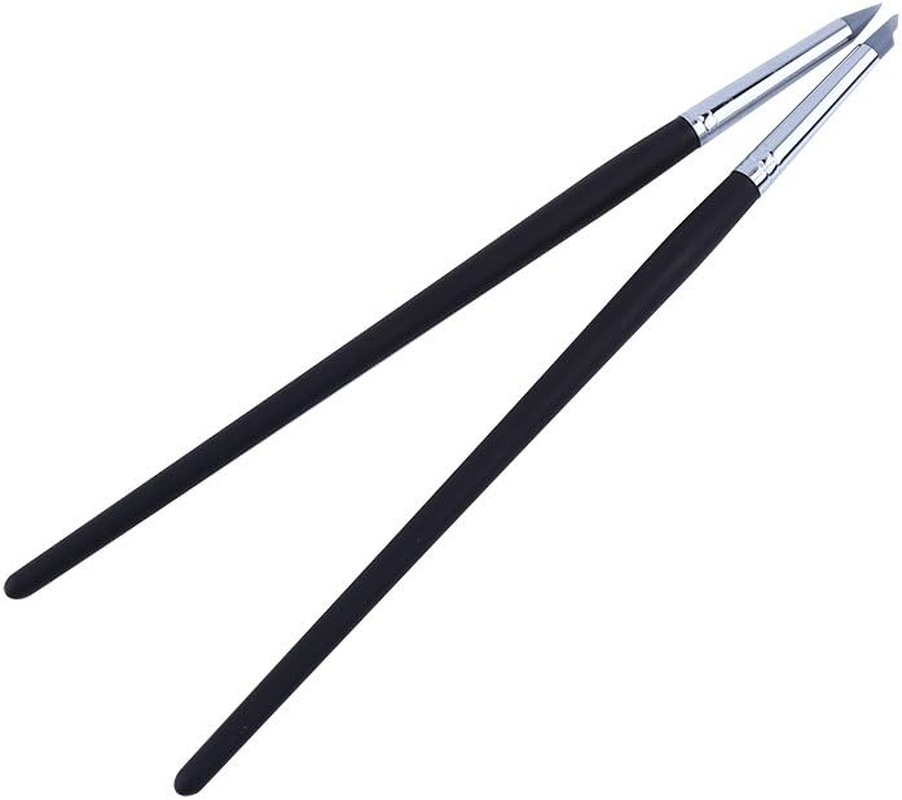 Rubber Sculpting Tools, 5Pcs Flexible Silicone Wax Clay Sculpting Carving, 5 X Silicone Clay Shapers for Vrious of Extraordinary Artists image number 6