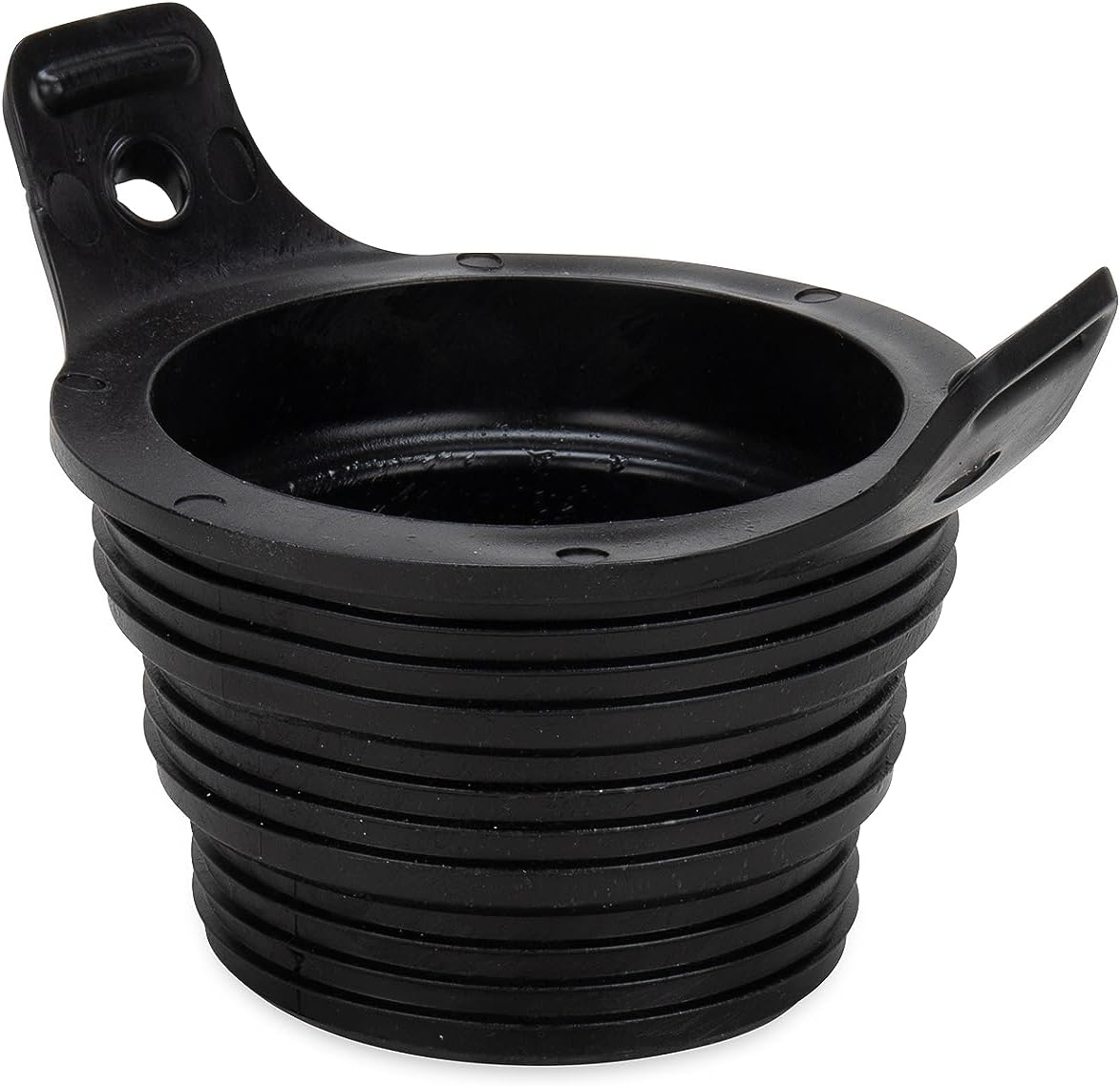 Camco Flexible 3-In-1 Sewer Adapter Hose Seal -Flexible Fitting That Makes Connection to a Sewer Inlet Simple and Less Hands On! (39318), Black image number 4