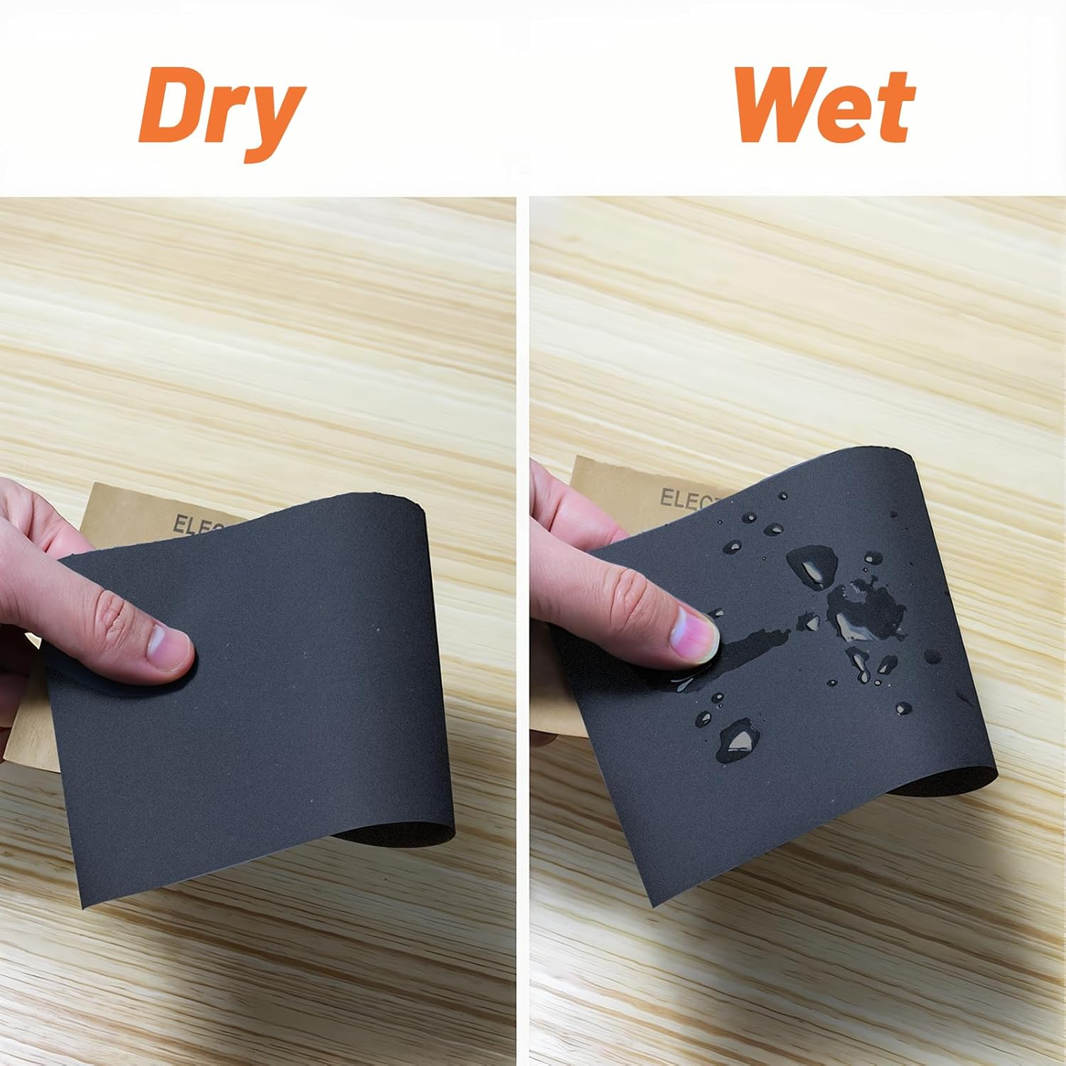 Sandpaper Set - 36 Sheets Sand Paper for Wood Glass Metal Finishing and Car Polish, Wet Dry Sanding Paper, Assorted Grit 120/220/320/400/600/800/1000/1200/1500/2000/2500/3000, 9 X 3.6 Inch image number 1