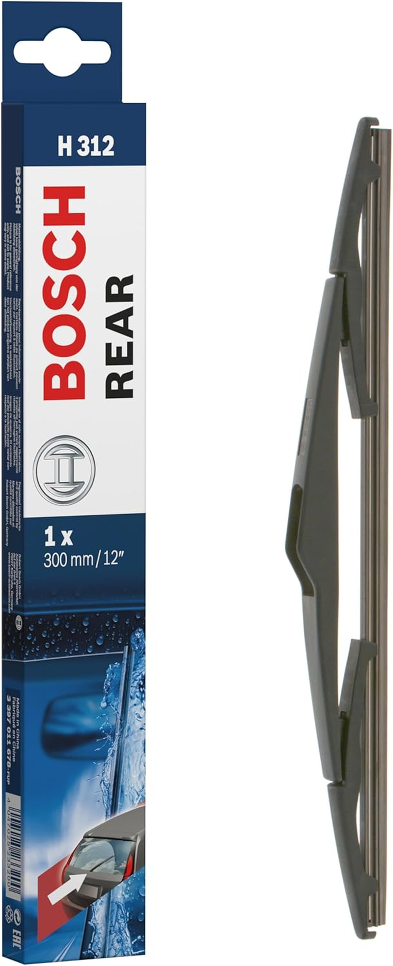 BOSCH H318 Rear Windshield Wiper Blade image number 2