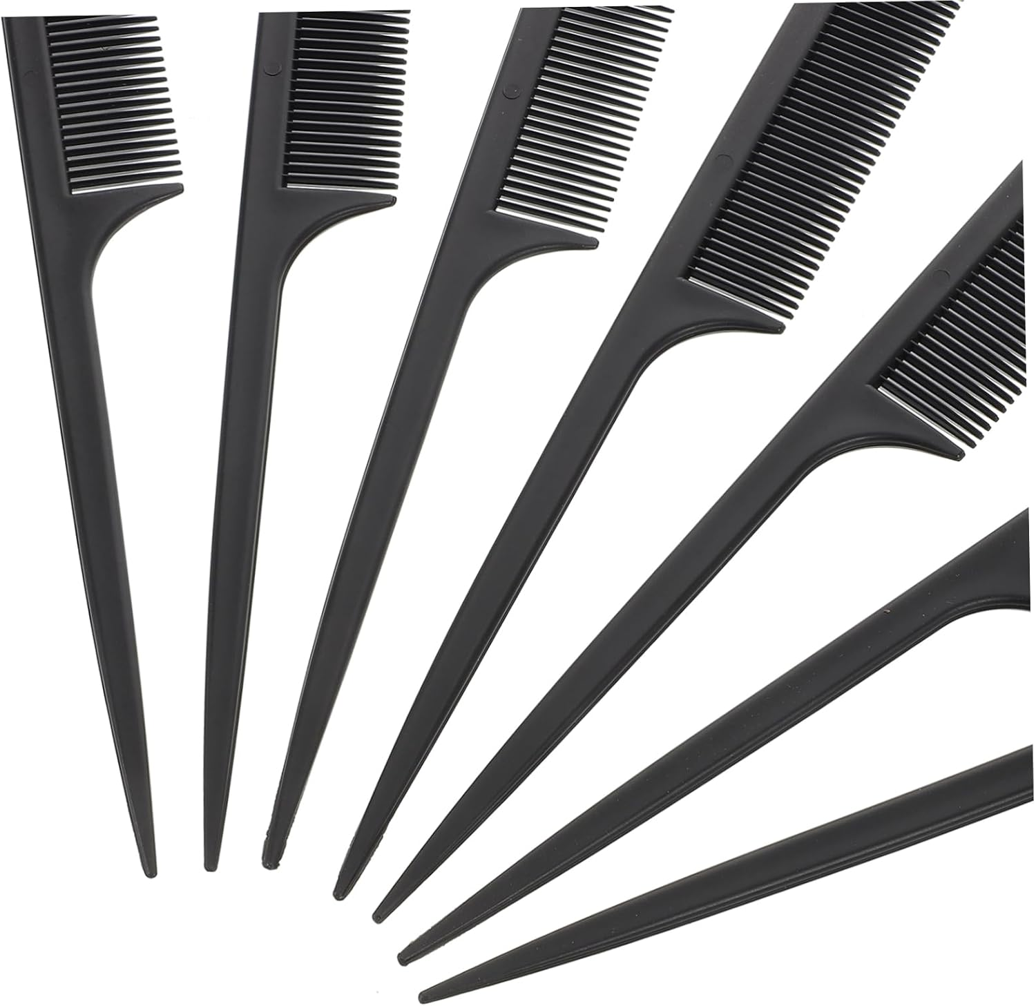 20Pcs Plastic Rat Tail Combs for Hairdressing Fine Tooth Comb with Pointed Tip for Precise Parting and Root Teasing Lightweight Durable Styling Tools for Men and Women Suitable For image number 1