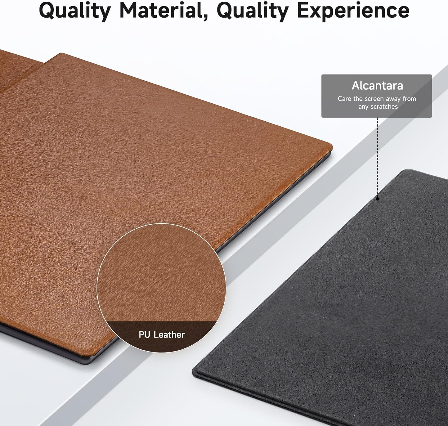 Ayotu Premuin PU Leather Smart Case for Remarkable 2 Paper Tablet 10.3" 2020 Released - Program Templates & Replacement Marker Stylus Pen Tips-[All in One Bundle]-Enhance Your Writing Experience. - B-Brown image number 5