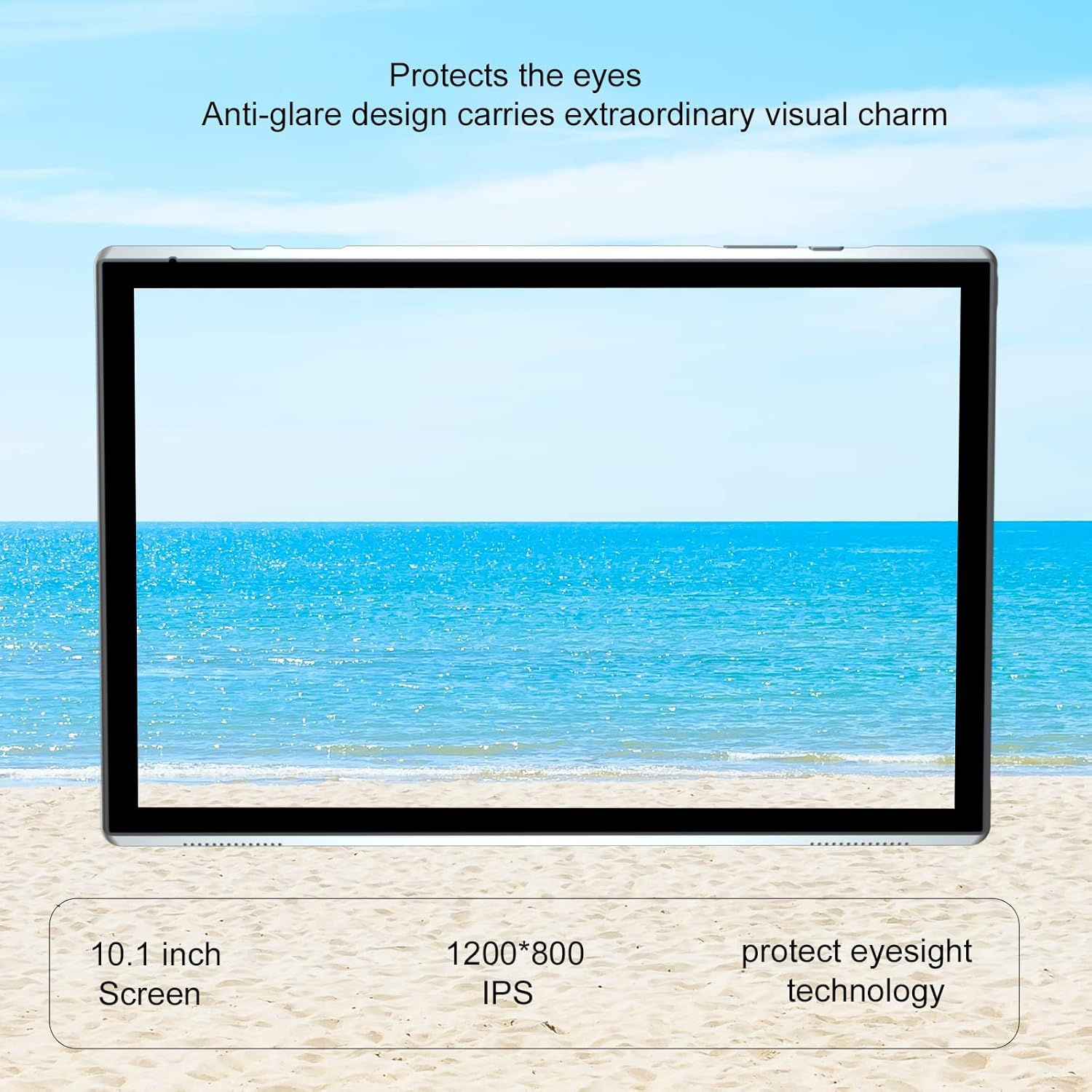 10 Inch Tablet Android 15 Tablet PC, 10.1" Android Tablets DDR4 8GB RAM(5GB Expand) 32GB ROM 2MP+8MP Dual Camera Wifi-6 BT Support 1TB Expand 10 in IPS Tab 6000Mah Battery Powerful Performance Tablets - Blue image number 3