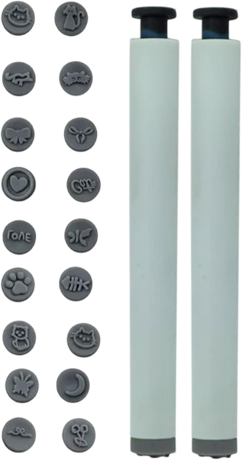 Nail Print Stamp Pen - Nail Stamping Art Pen Set - Portable Manicure Decoration Accessories for Women Teens Kids Children Teenagers Friends image number 1