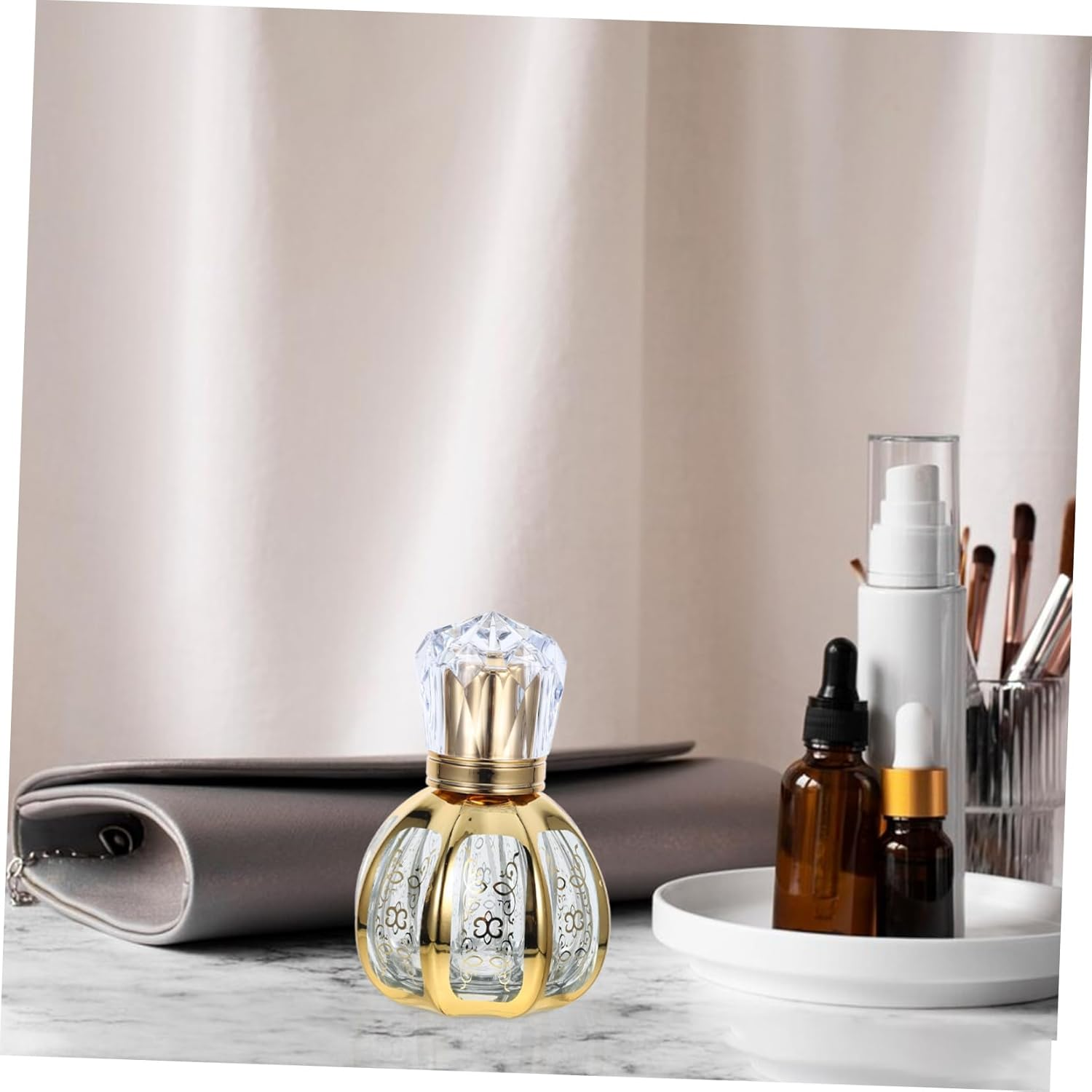 Refillable Spray Perfume Bottles Glass Empty Bottle for Essential Oils Fine Mist Nozzle for Travel Toiletry image number 4