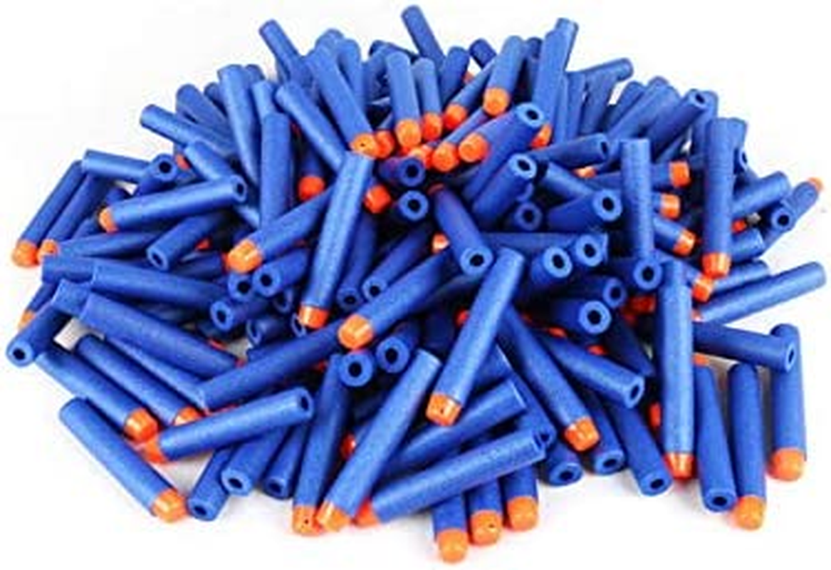 100 Nerf N Strike Blaster Compatible Dart Bullets, 100Pcs Nerf Bullet Refill Darts Ammo Premium Foam Bullets Pack Compatible for Nerf N-Strike Elite Guns image number 2