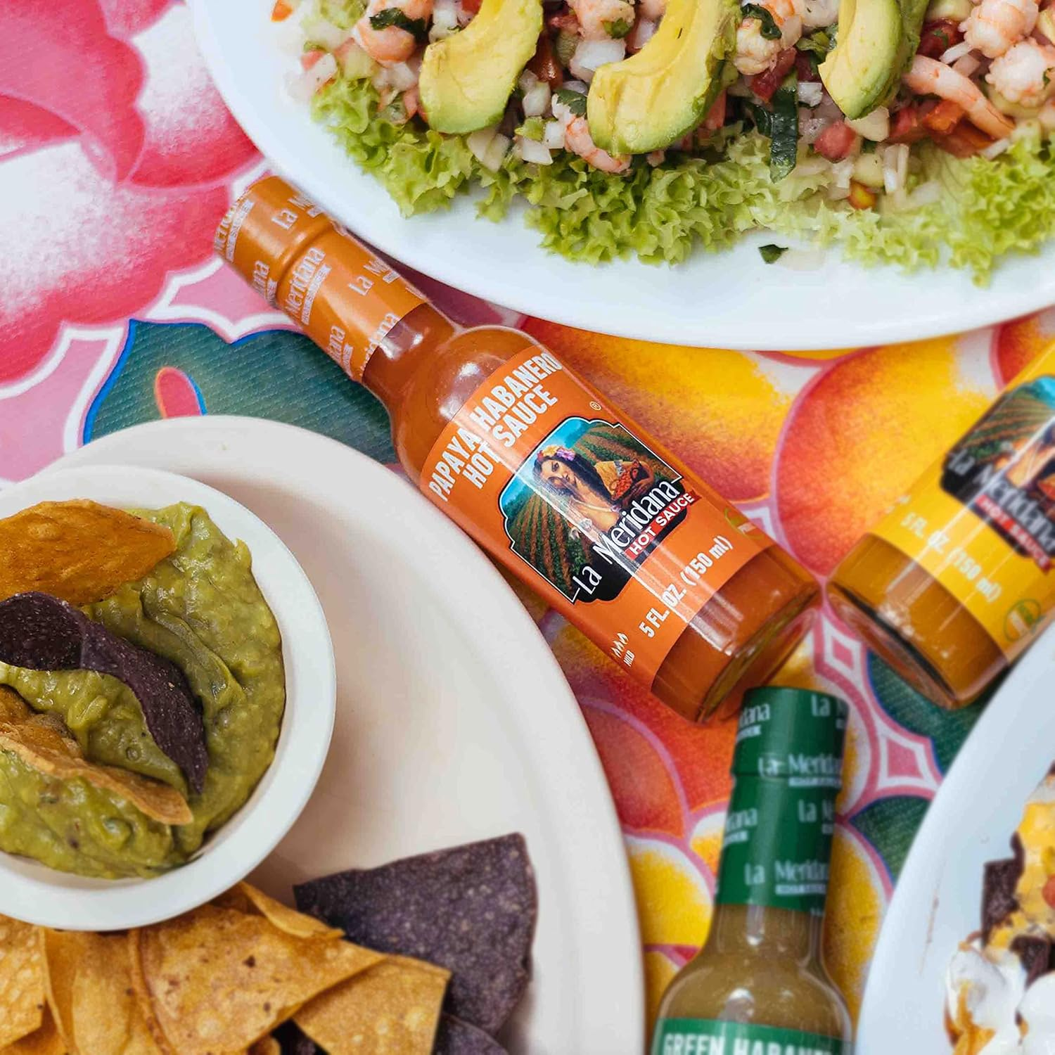 La Meridana Papaya Habanero Hot Sauce 150 Ml image number 3