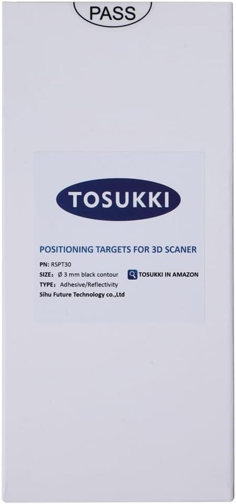 3Mm Positioning Targets (Reflective) for 3D Scaner,3D Scanning Markers/Dots/Stickers，Reference Point Markers/Reflection Markers/For 3D Scaning and Optical Tracking（980 per Box）, RSPT30 image number 2