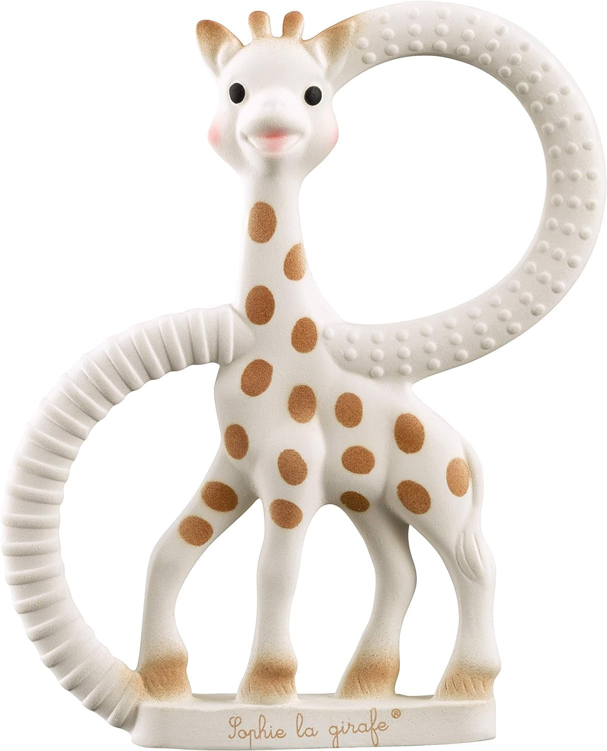 Sophie La Girafe - Teething Ring - 100% Natural Rubber - Gum Relief - Multi-Textured - Safe and Healthy - Baby Toy - Age: 0 M + image number 2