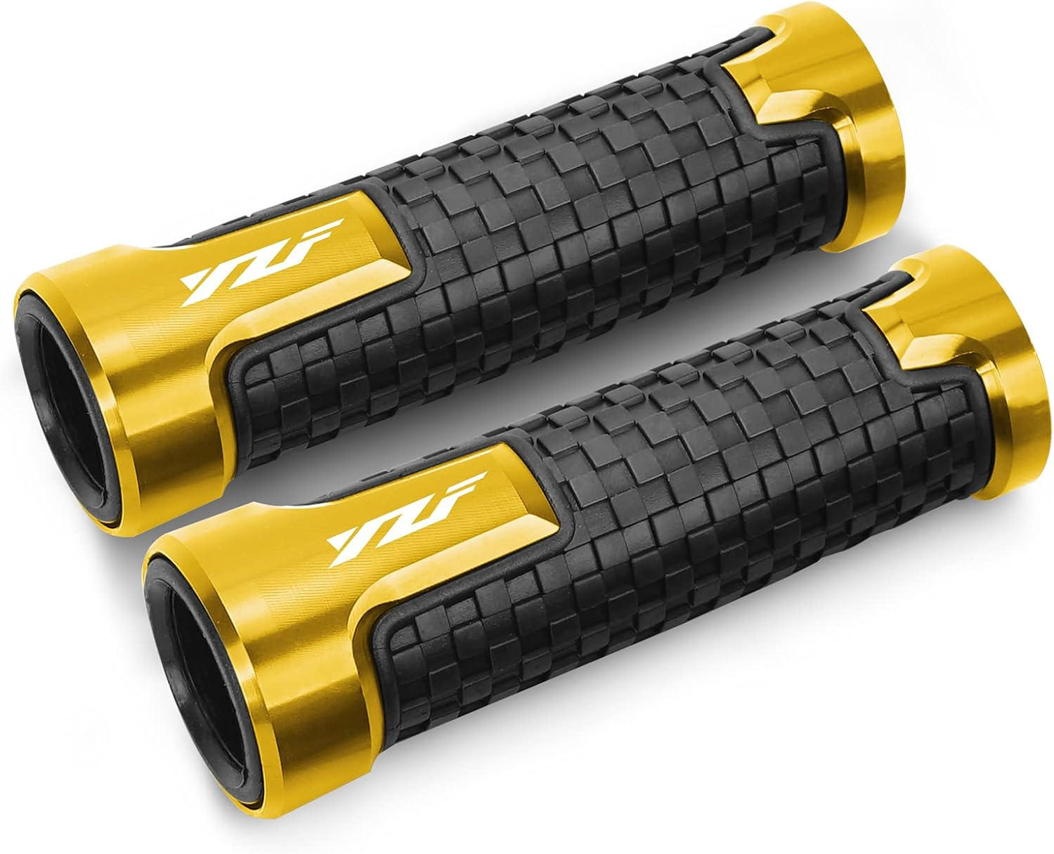 Motorcycle Grips 7/8" 22Mm Universal Non Slip Handlebar Grips for Yamaha YZF R1 R3 R6 R15 R25 R125 600R - Blue image number 7