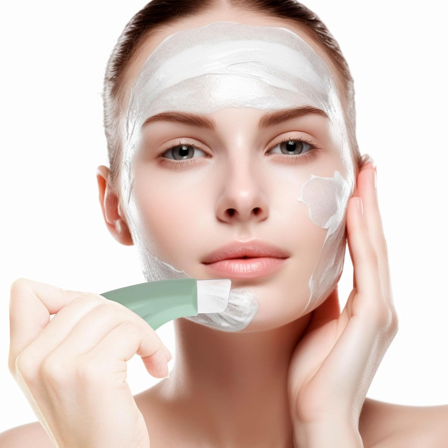 ANCIRS Blackhead Remover Tools, Silicone Face Scraper, Mild Safe Skin Spatula, Deep Clean Face Scraper, Nose Blackhead Remover for Men and Women (1Pcs) image number 1