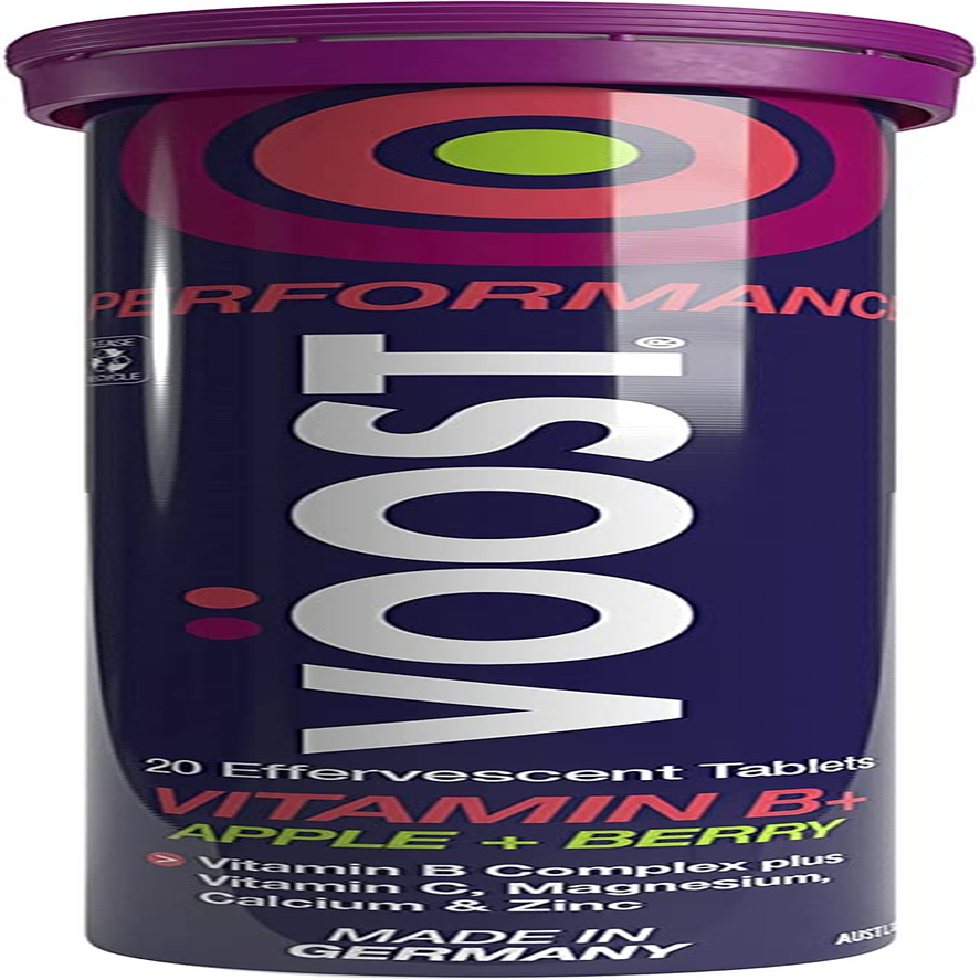 Voost Performance Vitamin B+ Apple + Berry Effervescent Tablets 20 Pack image number 1