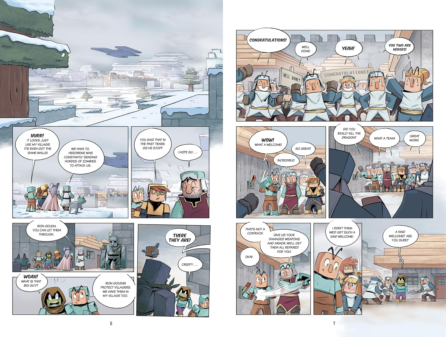 Diary of an 8-Bit Warrior Graphic Novel: Another World (Volume 3) image number 3