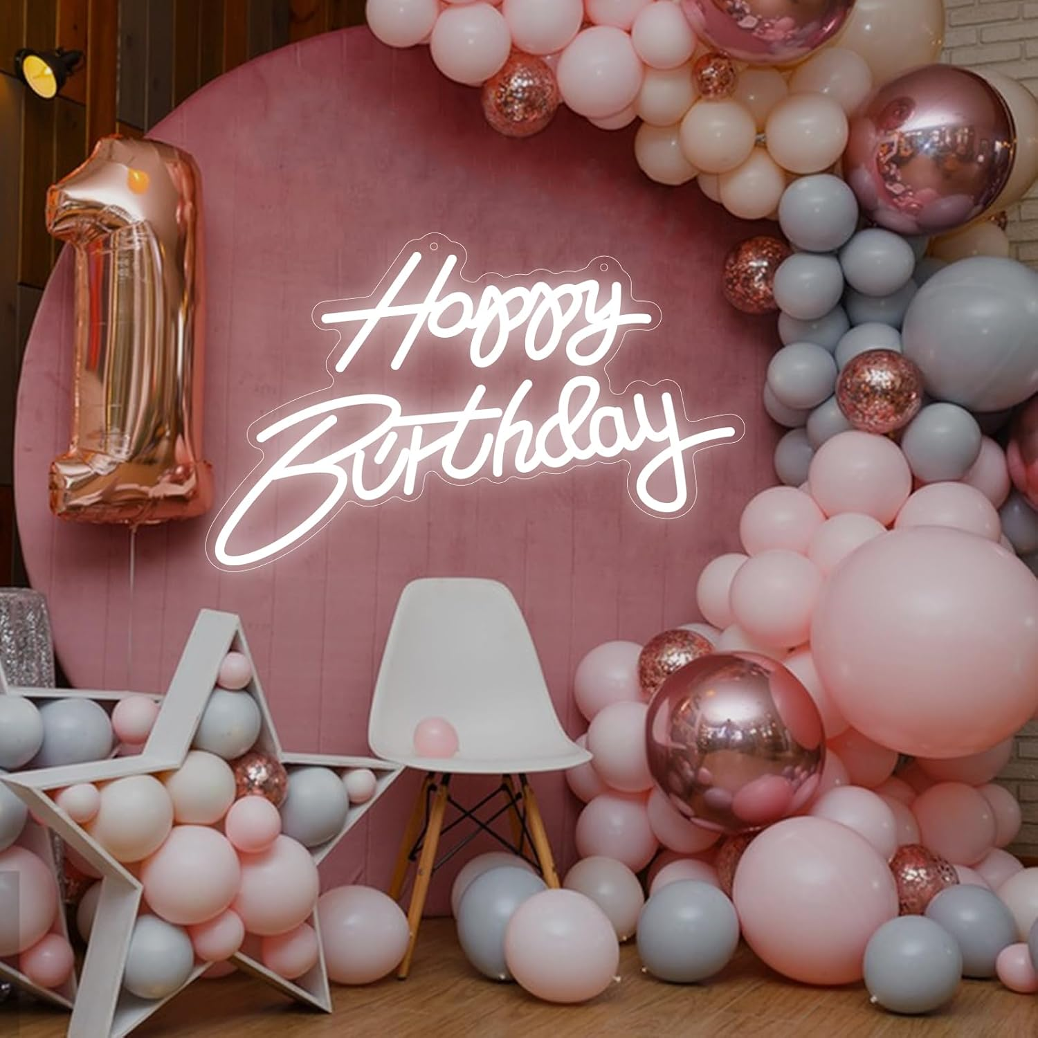 Neon Signs for Room Decor, Light up Dimmable LED Bedside Wall Lamps with USB Powered, Cool Birthday Bedroom Presents for Boys, Gaming, Teens, Kids, Friends, Girl