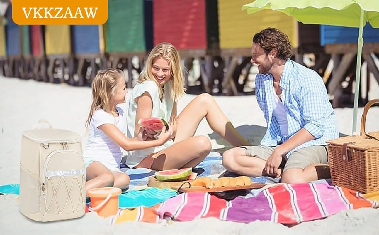 Backpack Cooler Backpack 26 Cans Insulated Leak Proof for Women Men Beach Camping Picnic Fishing Hiking Lunch Backpack Waterproof Cooler