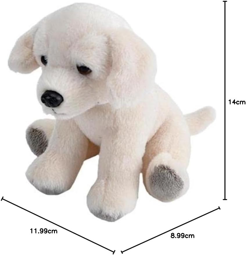 Wild Republic Pocketkins, Yellow Labrador, Stuffed Animal, 5 Inches, Kids, Plush Toy, Fill Is Spun Recycled Water Bottles image number 1