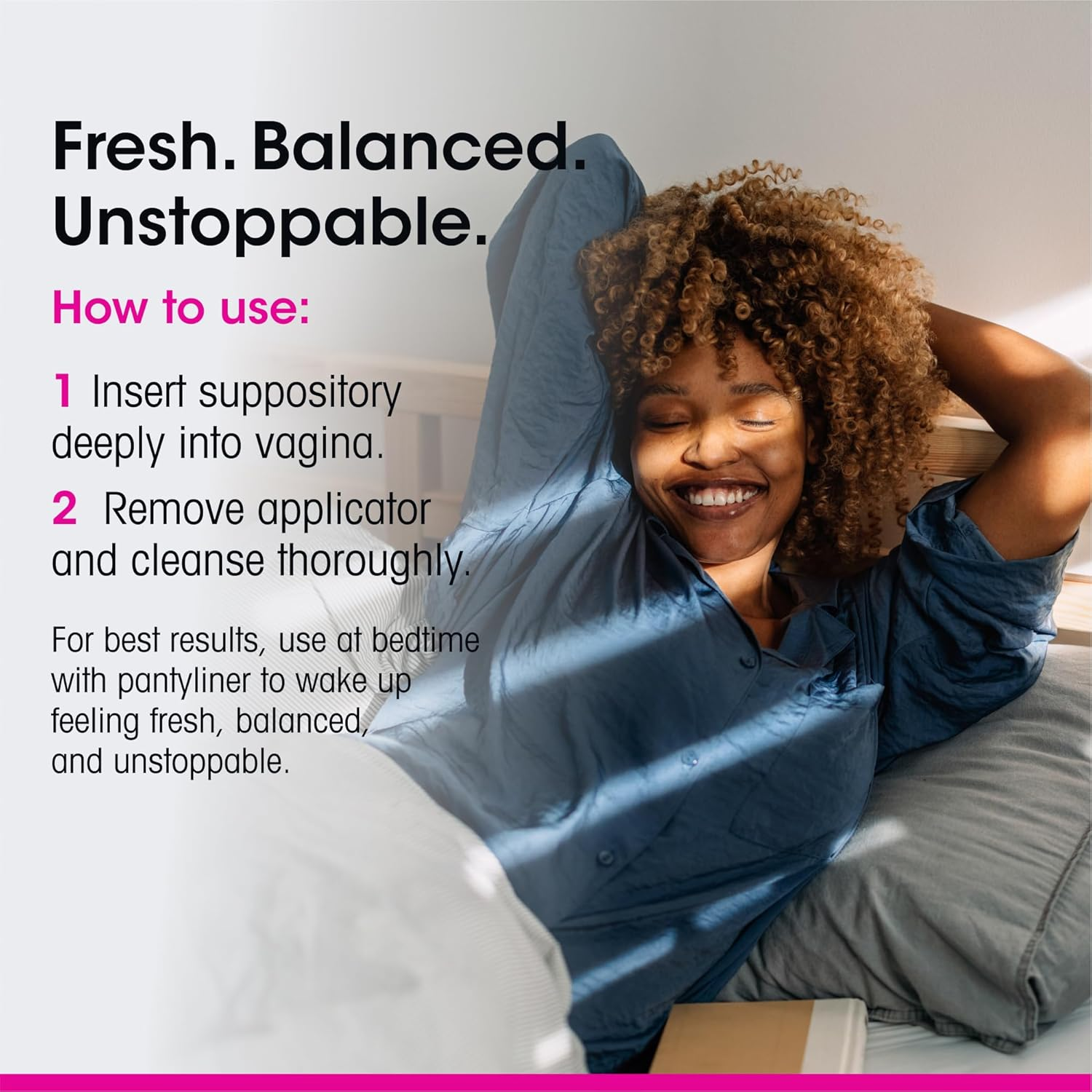 Vh Essentials Prebiotic PH Balanced Vaginal Suppositories - 15Count Box image number 1