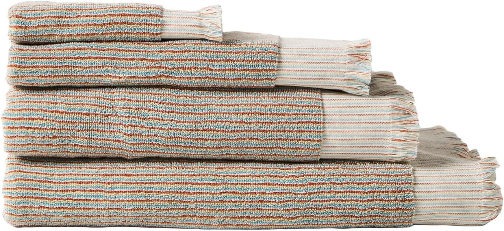 Linen House Alara 580 GSM Face Washer, Rust, 33 Cm X 33 Cm Size image number 6