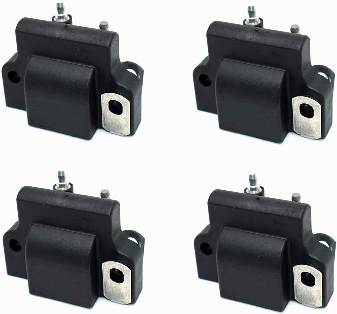 18-5179 183-2508 582508 Ignition Coil for Johnson Outboard Motor Evinrude 1985-2005 4HP to 300HP 60Hp 70 Hp 90 Hp 100Hp 115Hp 125Hp 140Hp 200 Hp 225Hp Replaces 18-5179 183-2508 582508 72010 4 Packs image number 2