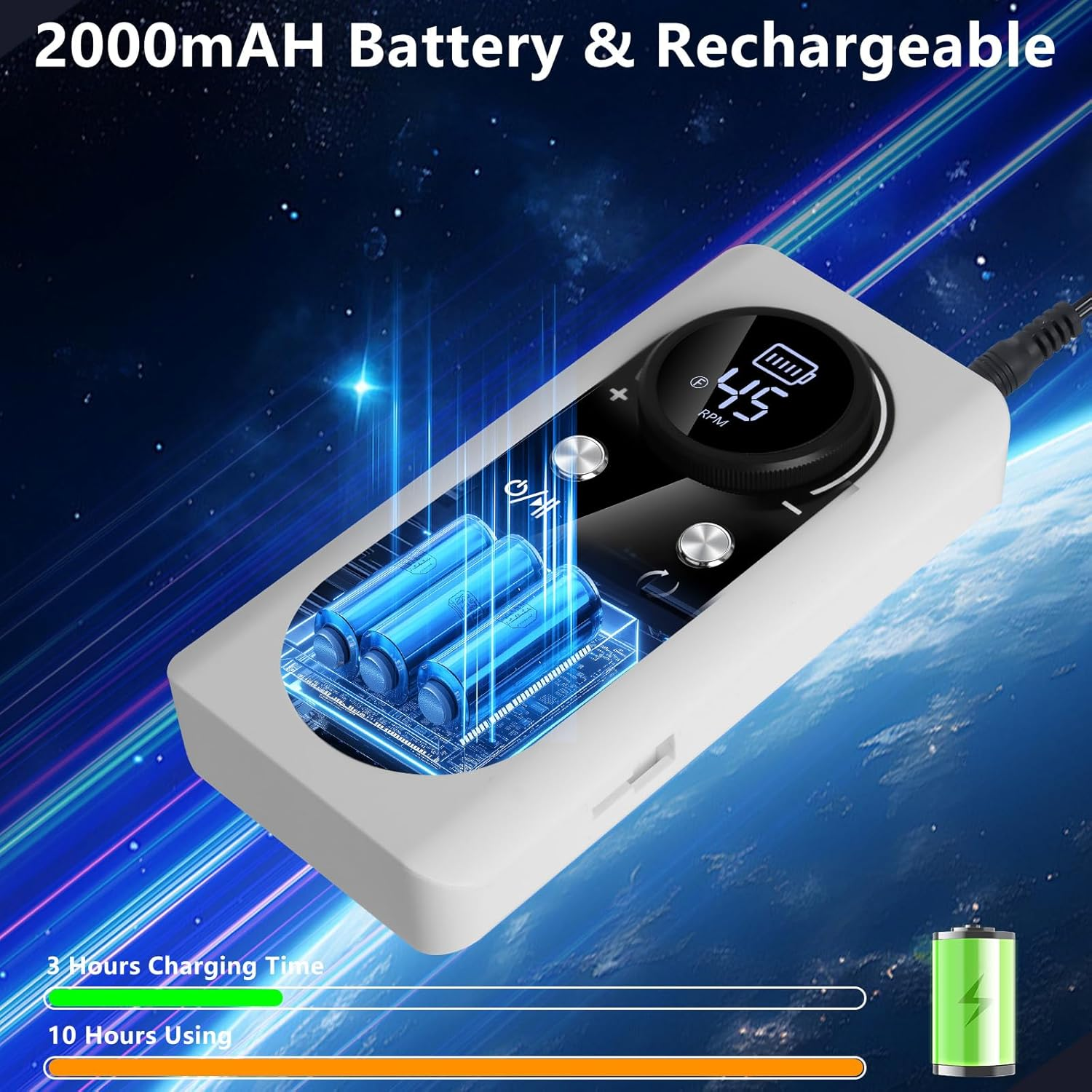 Nail Drill (White) image number 5