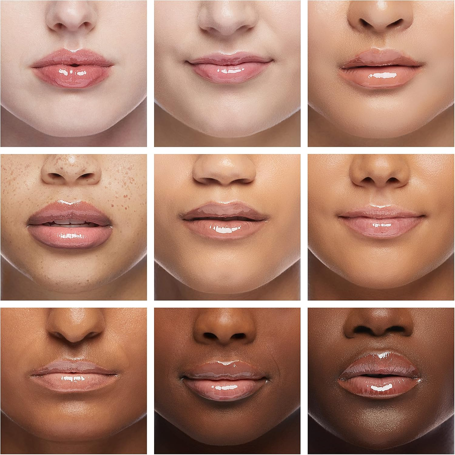 Kiss New York 3 PACK Lip Oil Gloss, Hydrating Non-Sticky Lip Oil, 100% Natural Oil Clear Lip Gloss, Lightweight Lip Moisturizer (Gold & Honey & Coconut) image number 2