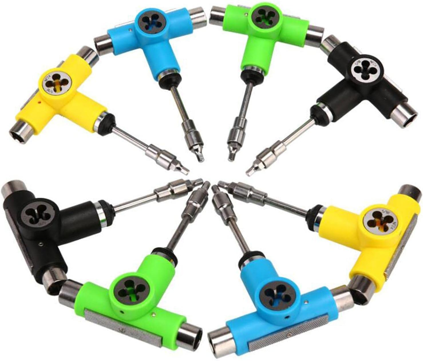 TENOL Portable Skateboard Accessory Set with Multi-Tool and Screwdriver image number 1