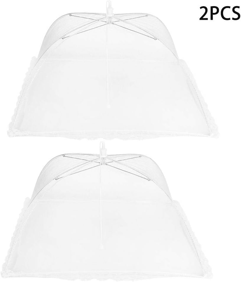 Hood Cover, anti Fly Net Tent, Easy to Open Household, Washable, Foldable Food Tent, Hood Mesh Cover, Party, Food,