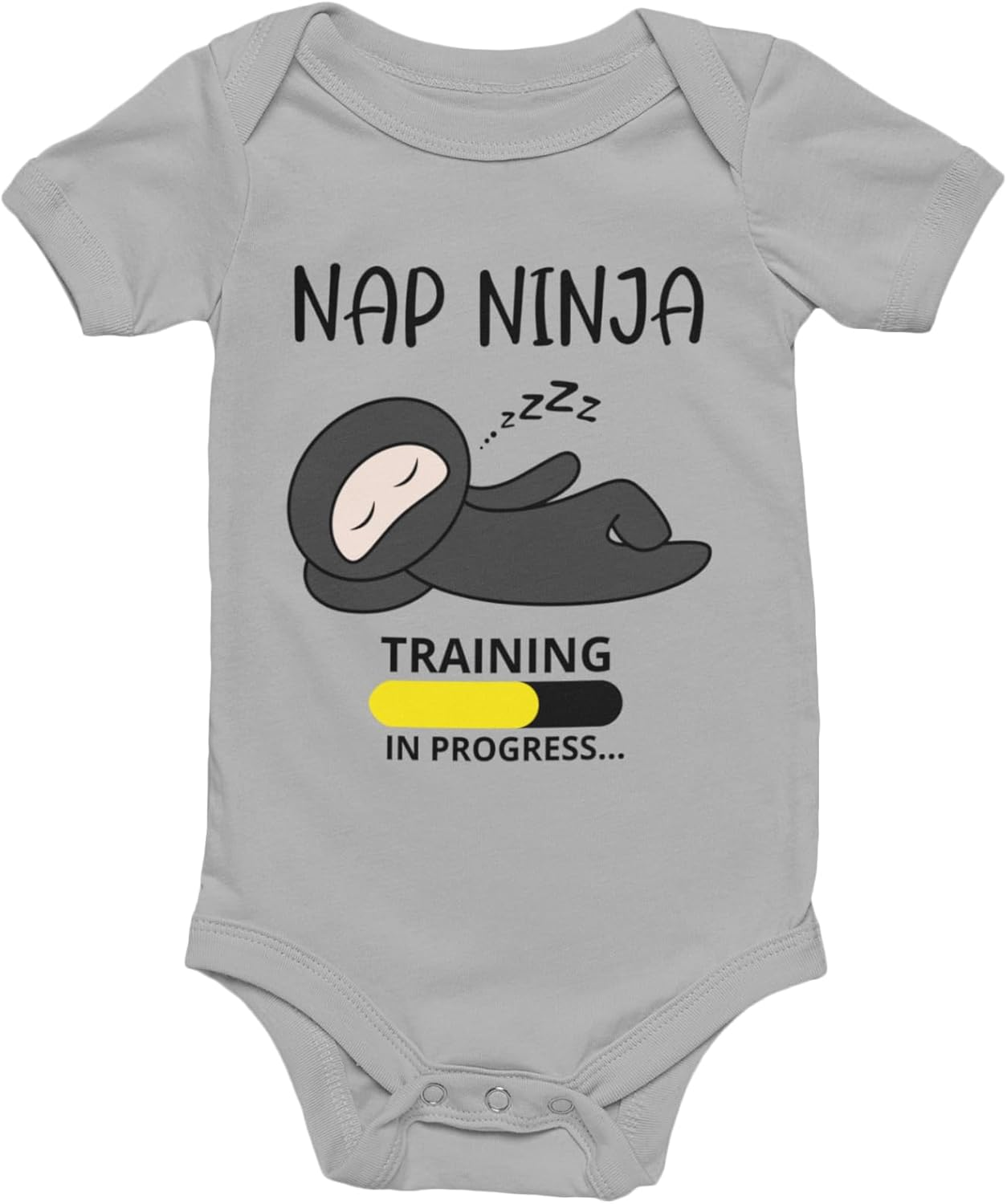 Infant Short Sleeve Baby Bodysuit for Sensitive Skin | Eczema-Friendly Newborn Clothing for Boys or Girls image number 3