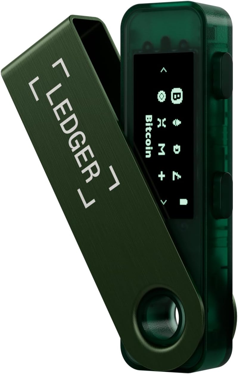Ledger Nano S plus Signer &ndash; the Accessible Way to Manage Your Crypto & Nfts Securely (Ledger Wallet for Desktop and Android Only) &ndash; Matte Black