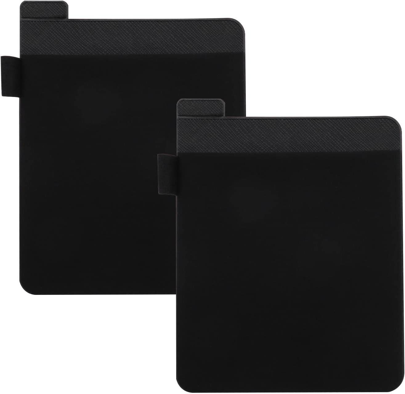 Emsea 2PCS Self-Adhesive Pouch Holders Portable Carrying Case Storage Pockets Laptop Organizers for External Hard Drive Stylus Pens Wireless Mouse Cables Earphones image number 4