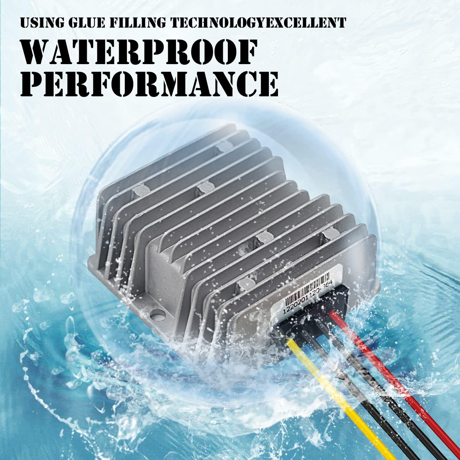 Car DC 12V 4A Voltage Stabilizer Surge Protector Power Supply Regulator for Auto Truck Vehicle Boat Solar System Etc.(Dc10-36V Input, DC12V Output) ｡ｭ image number 6