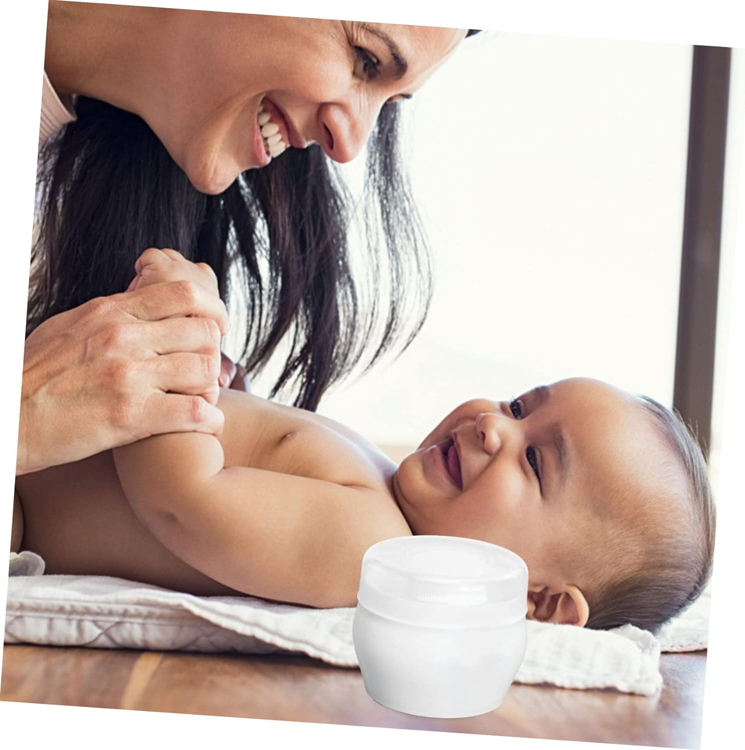 Toddmomy Baby Powder Kids Bath Set Infant Bath Sponge Kids Bath Sponge Talcum Powder Puff Case Body Powder Puff Sponge Box Baby Puff Box Holder Powder Puff for Baby Fluff Powder Puff 2 Sets