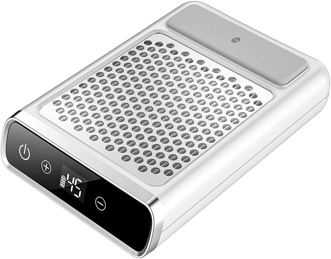 80W Rechargeable Nail Dust Collector, LED Touch Nail Vacuum Cleaner Fan Nail Art Salon Use image number 1