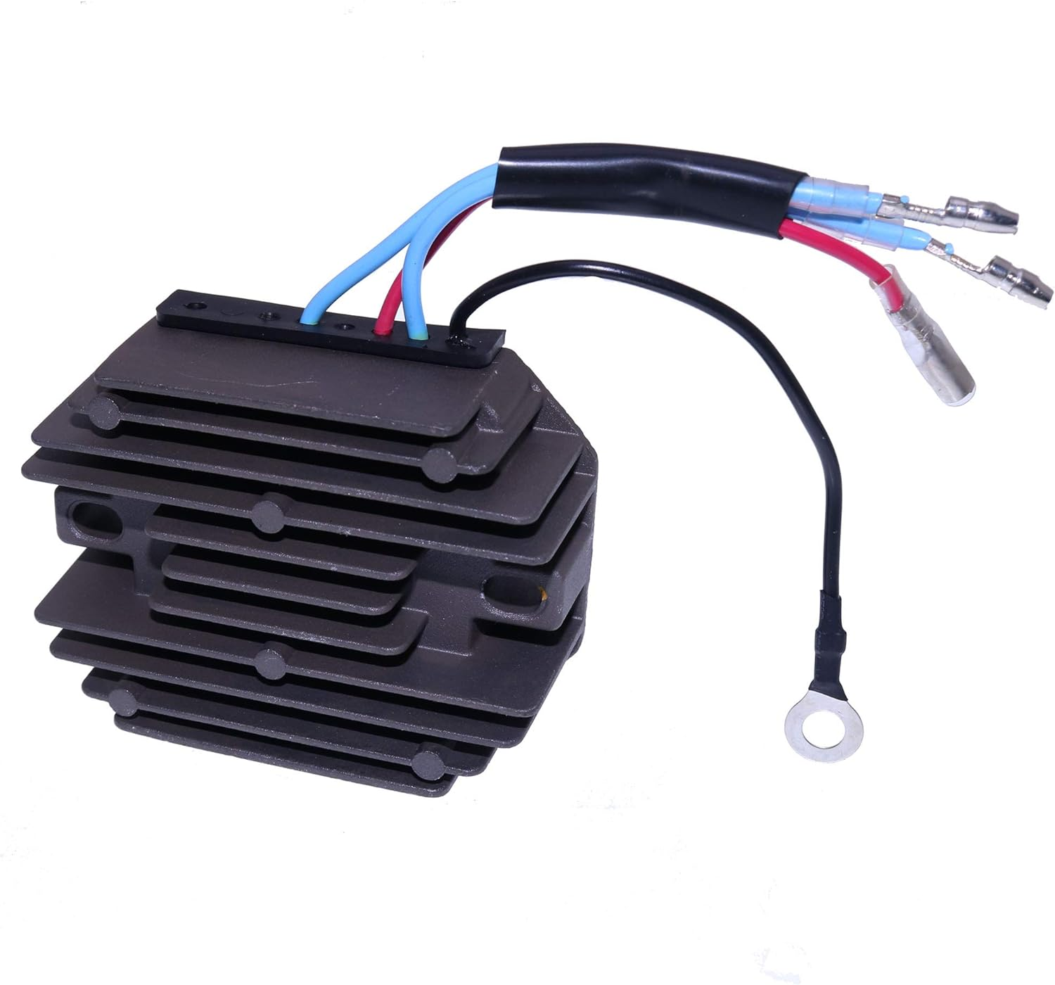 Holdwell 12V Voltage Regulator 15372-64602 15372-64600 Compatible with Kubota Tractor B7100D B7100HST-D B7100HSTE B4200 B5100E B5100D image number 4