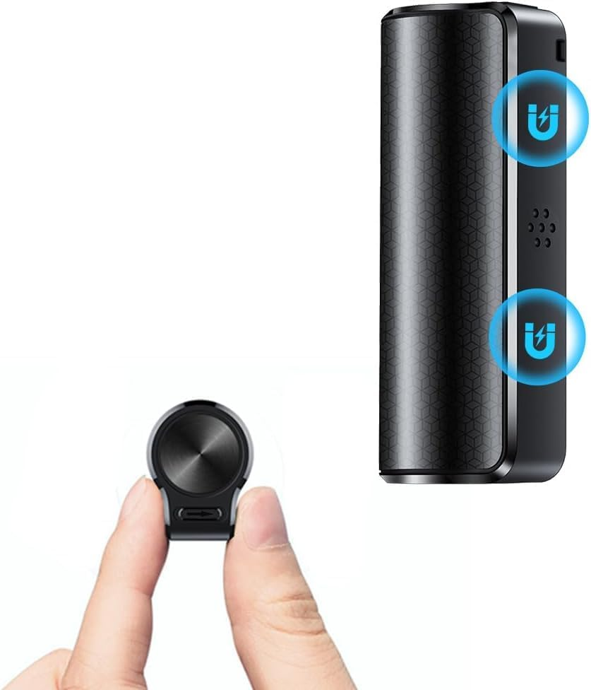 32GB Digital Voice Recorder, Magnetic Mini Voice Activated Recorder, 25 Days Long Battery Life, Suitable for HD Recording Meetings Interviews Classes Lectures image number 2
