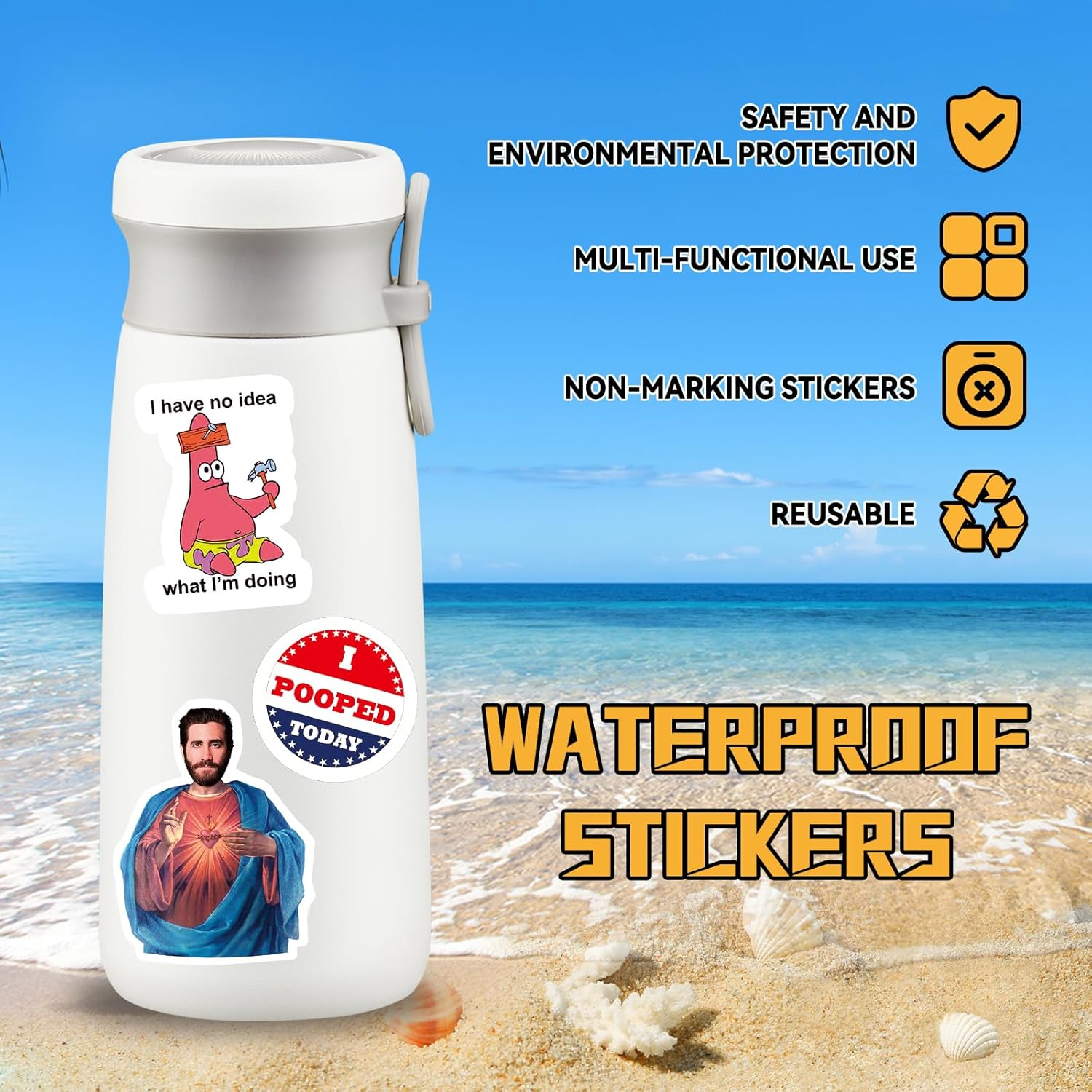 Meme Stickers/Meme Reward Stickers for Teachers 200Pcs No Repetition image number 5