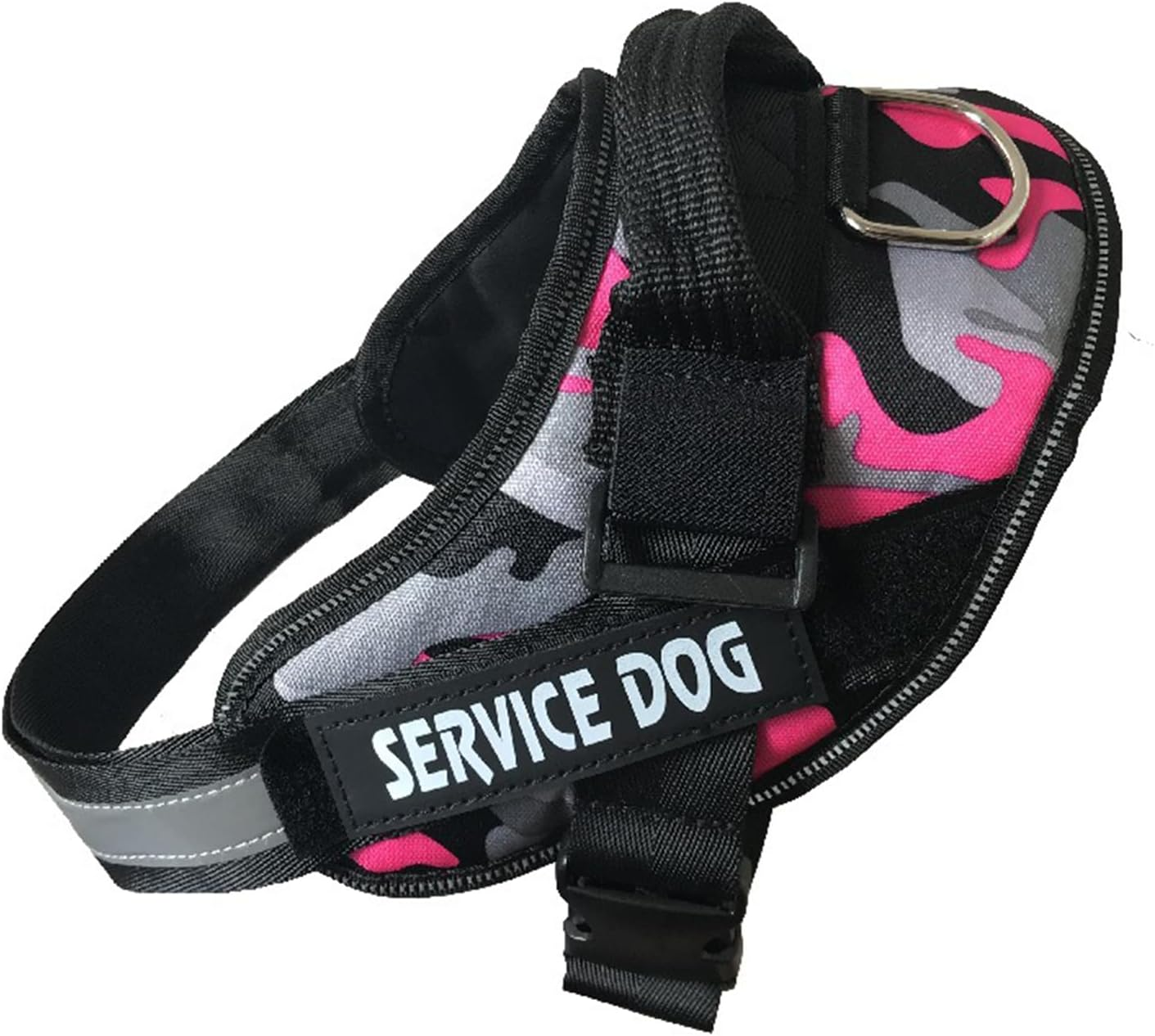 Service Dog Harness No Pull Easy Adjustable Reflective Breathable
