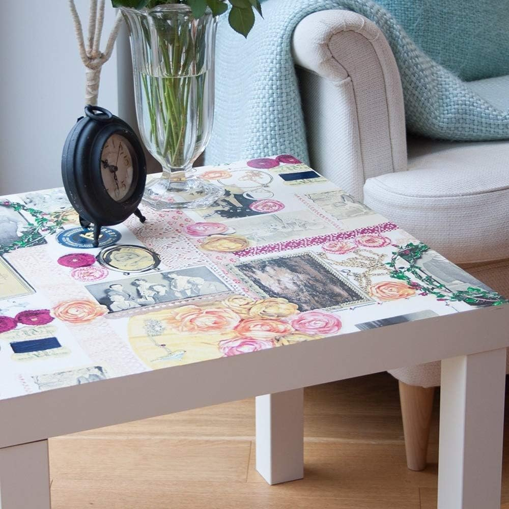 D-C-Fix 346-0623 Decorative Self-Adhesive Film, Vintage Photographs, 17" X 78" Roll image number 1