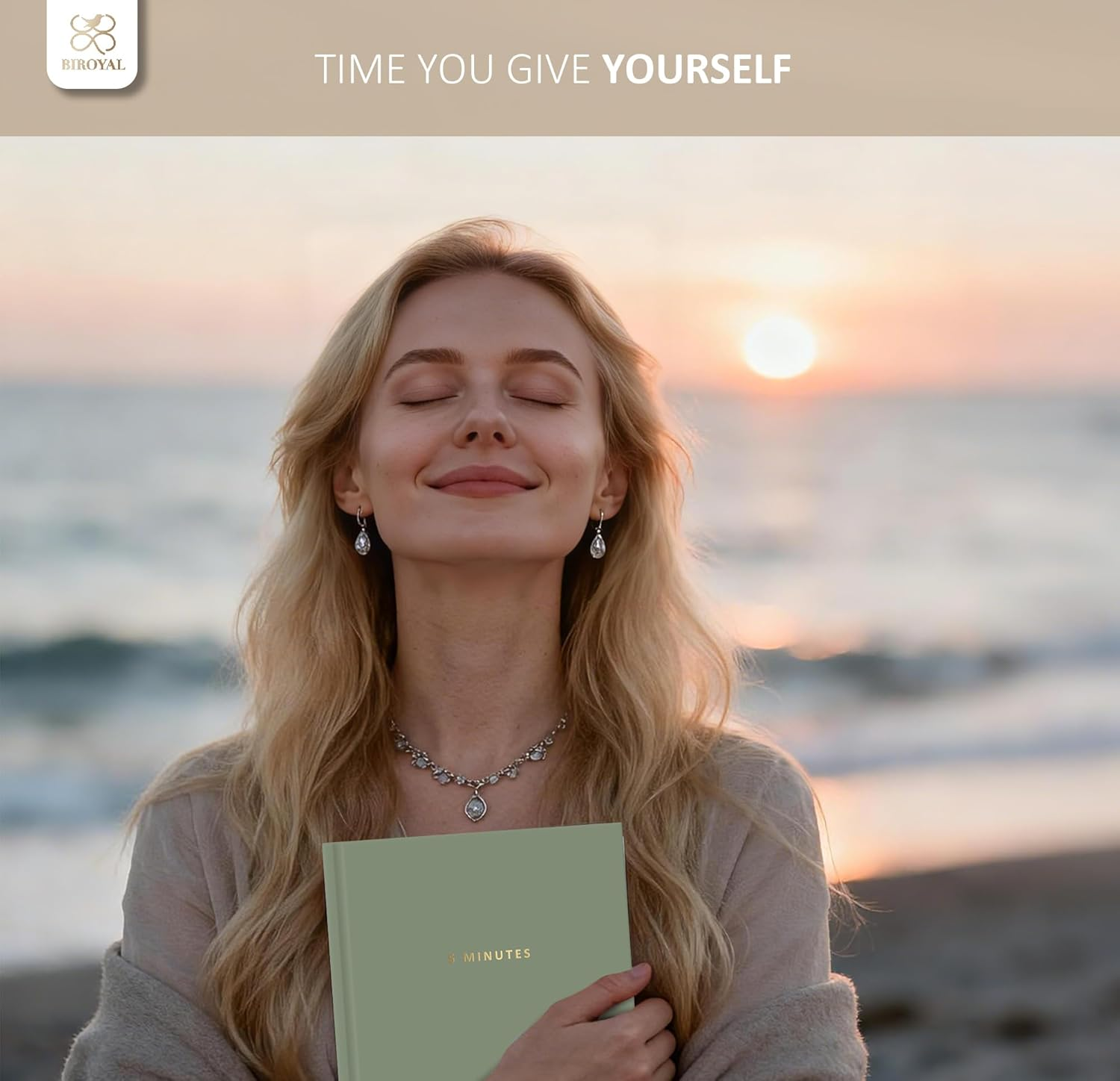 Gratitude Journal for Women - 20 Weeks Undated Five Minutes Daily Journal to Inspire a Happier for More Self Care - 5 Minute Grateful Diary for More Motivation, Mental Health & Reflection image number 1