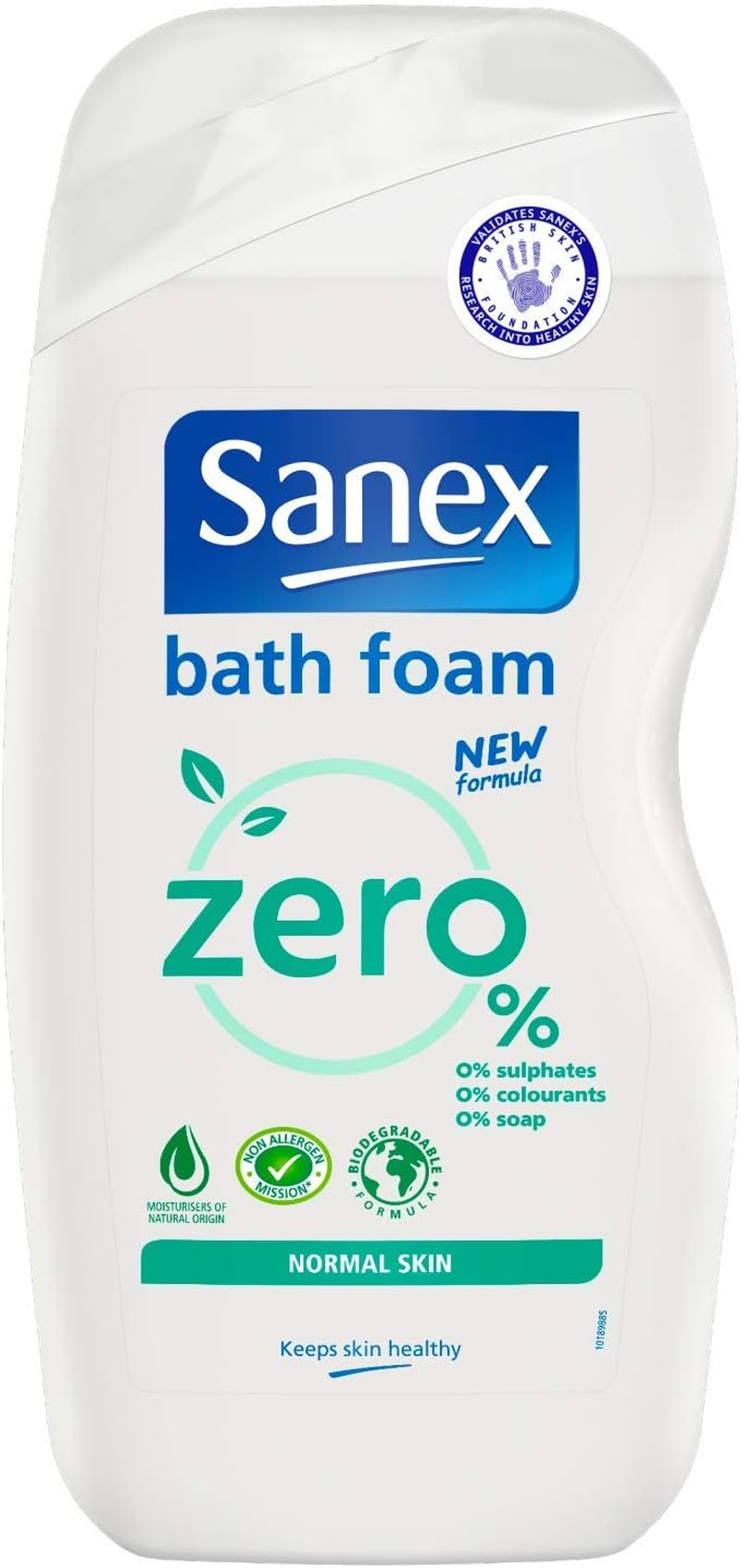 Sanex Zero% Normal Skin Bath Foam, 500 Ml