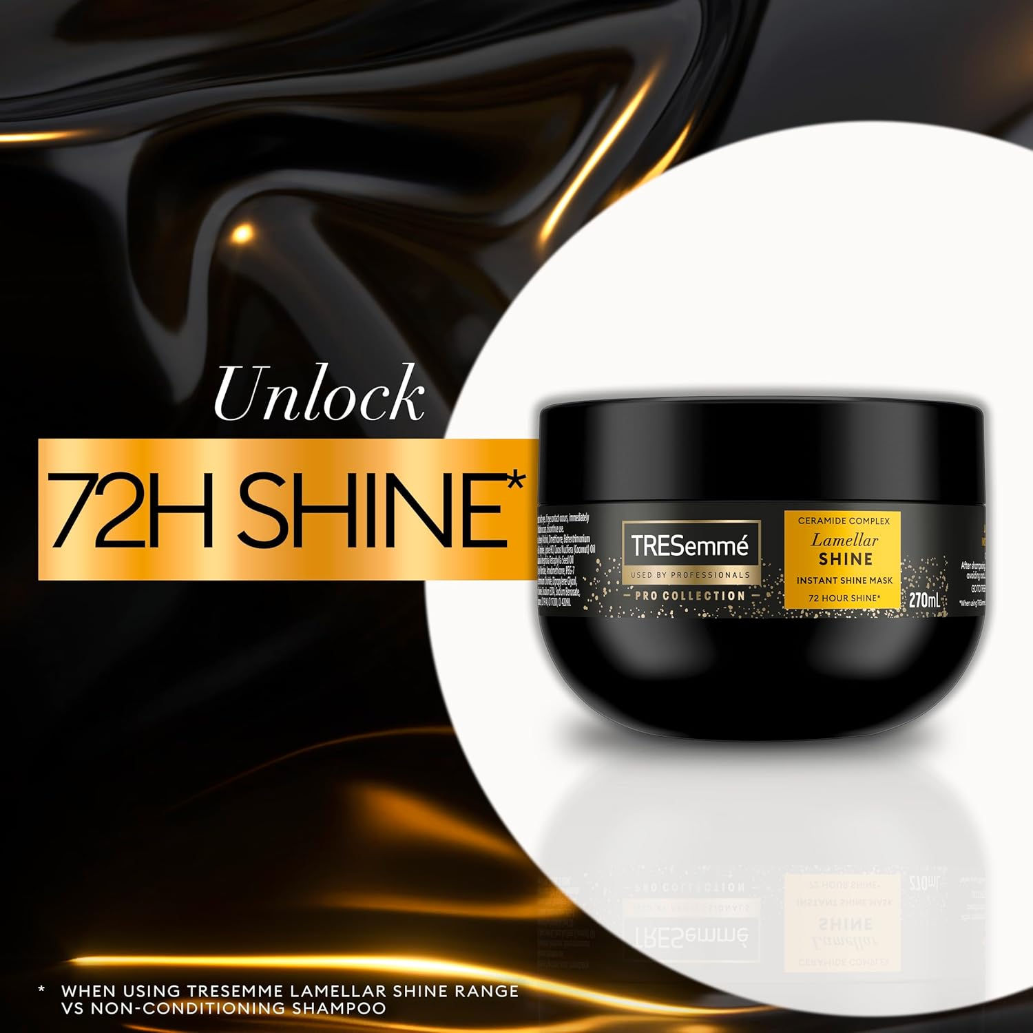 Tresemme Lamellar Shine Instant Shine Hair Mask 270 Ml image number 5