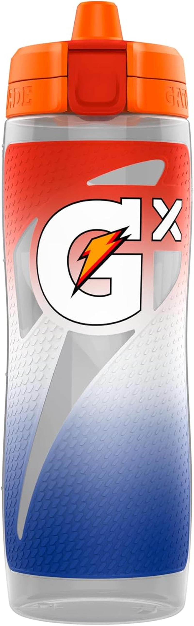 Gatorade Gx Hydration System, Non-Slip Gx Squeeze Bottles Faded Flag