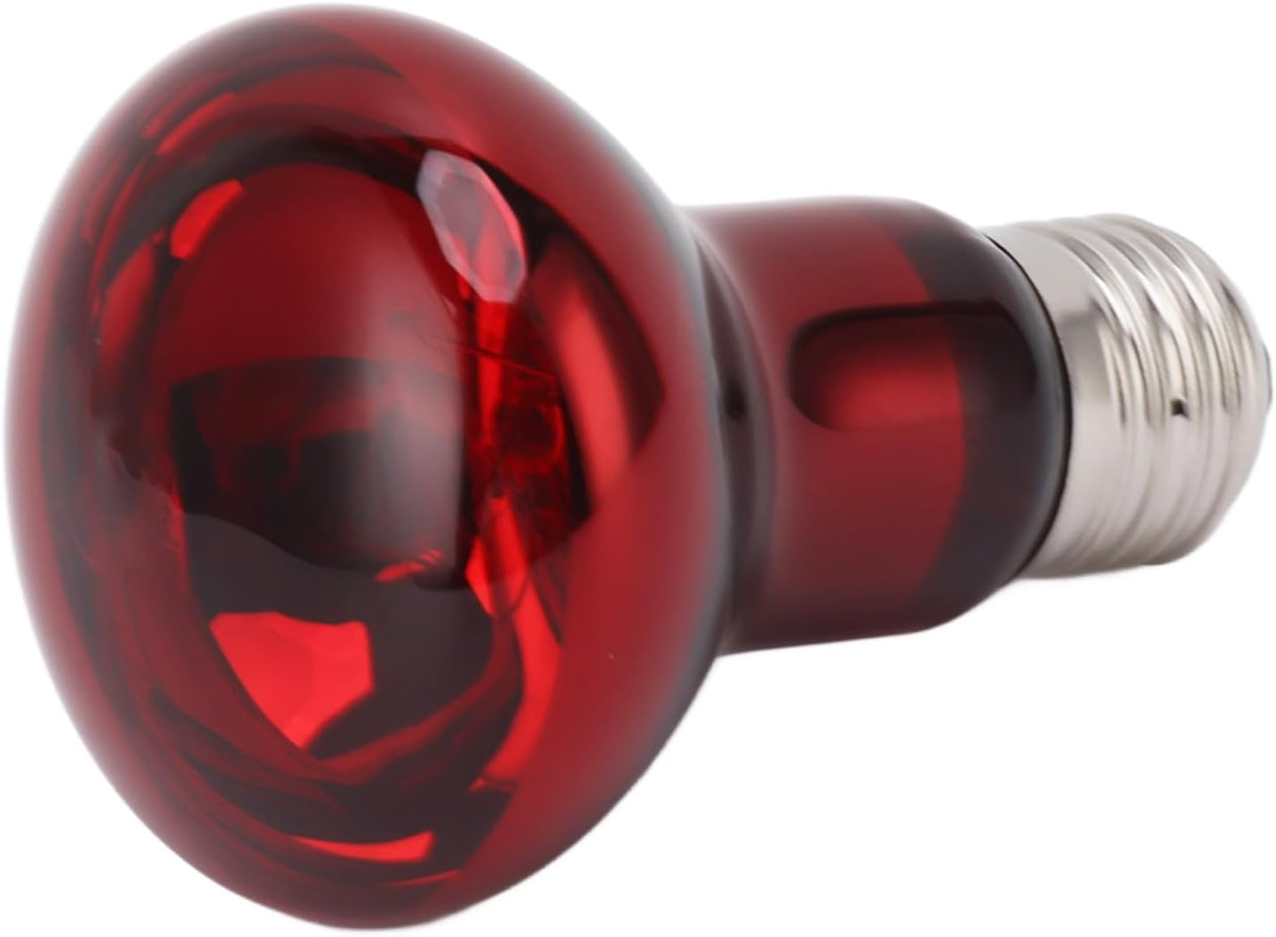 Reptile Heat Lamp Bulb UVA Heating Day Night Light Bearded Dragon Lizard Red (50W) image number 2