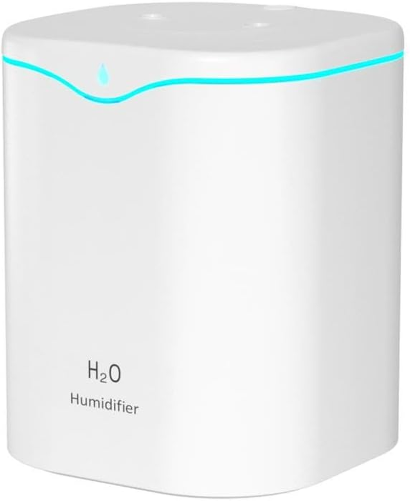 2L White Ultrasonic Air Humidifier Cool Mist Steam Purifier Aroma Beauty LED Lights AU