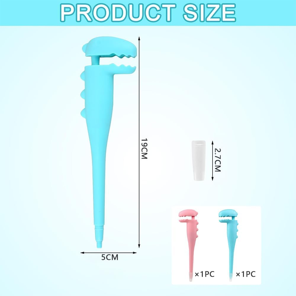 HYAVIA 2 Pack Cat Pill Dispenser &ndash; Dinosaur Design, Silicone Tip Medicine Pusher for Cats, Puppies & Small Pets, Reusable & Easy to Clean image number 4