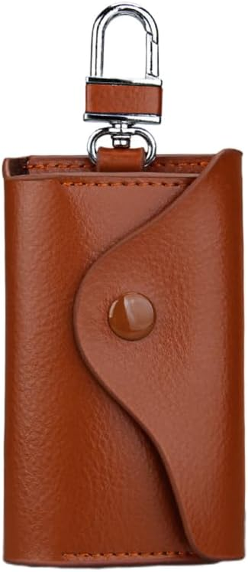 Card Wallets Universal Leather Key Chain Holder Wallet Case Car Bag Pack Hanging Waist Pouch Buckle Bracket Box