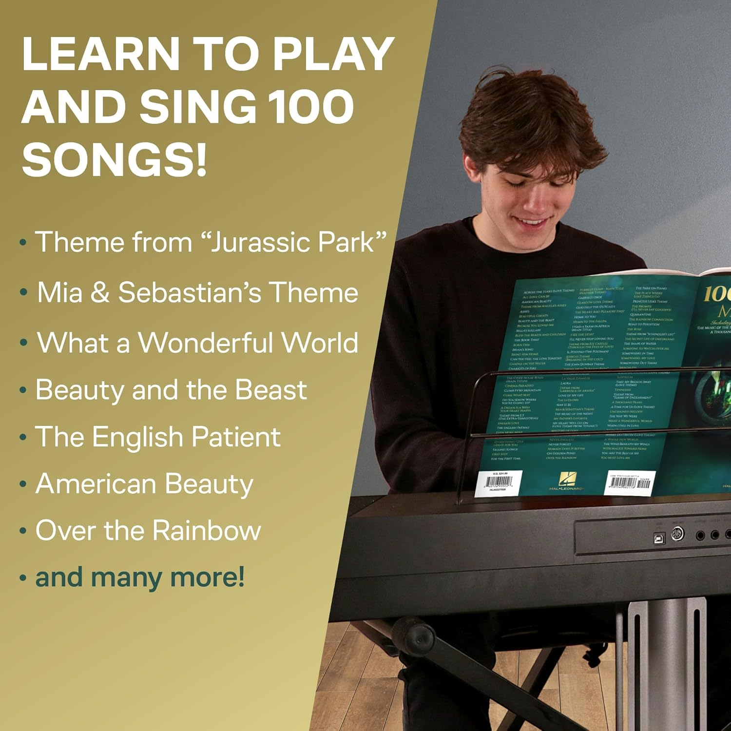 Hal Leonard 100 Most Beautiful Movie Songbook