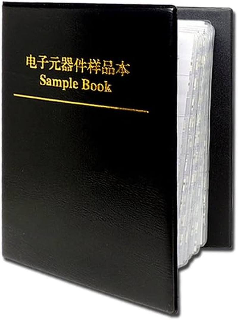 SMD Capacitor Sample Book 0201 0402 0603 0805 1206 Chip Capacitors Kit Assortment Pack 10Uf 1Nf 100Pf 10Nf (Capacitance : 0603 90Valuesx50Pcs) image number 2